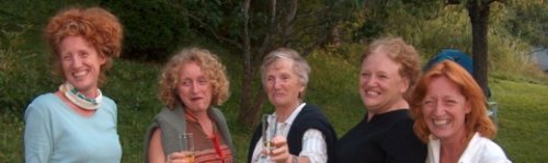 un famille de rousses