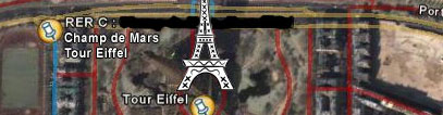 [Plan du point de rendez-vous]