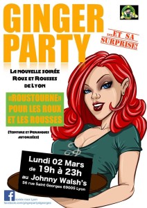 Affiche des Ginger Party
