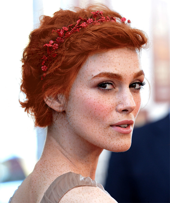 Keira Knightley rousse