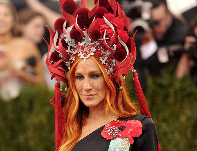 Sarah Jessica Parker rousse